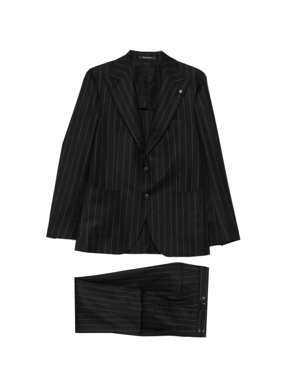 Tagliatore pinstripe-pattern single-breasted suit - Blu