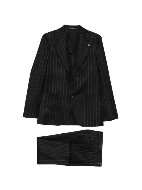 Tagliatore pinstripe-pattern single-breasted suit