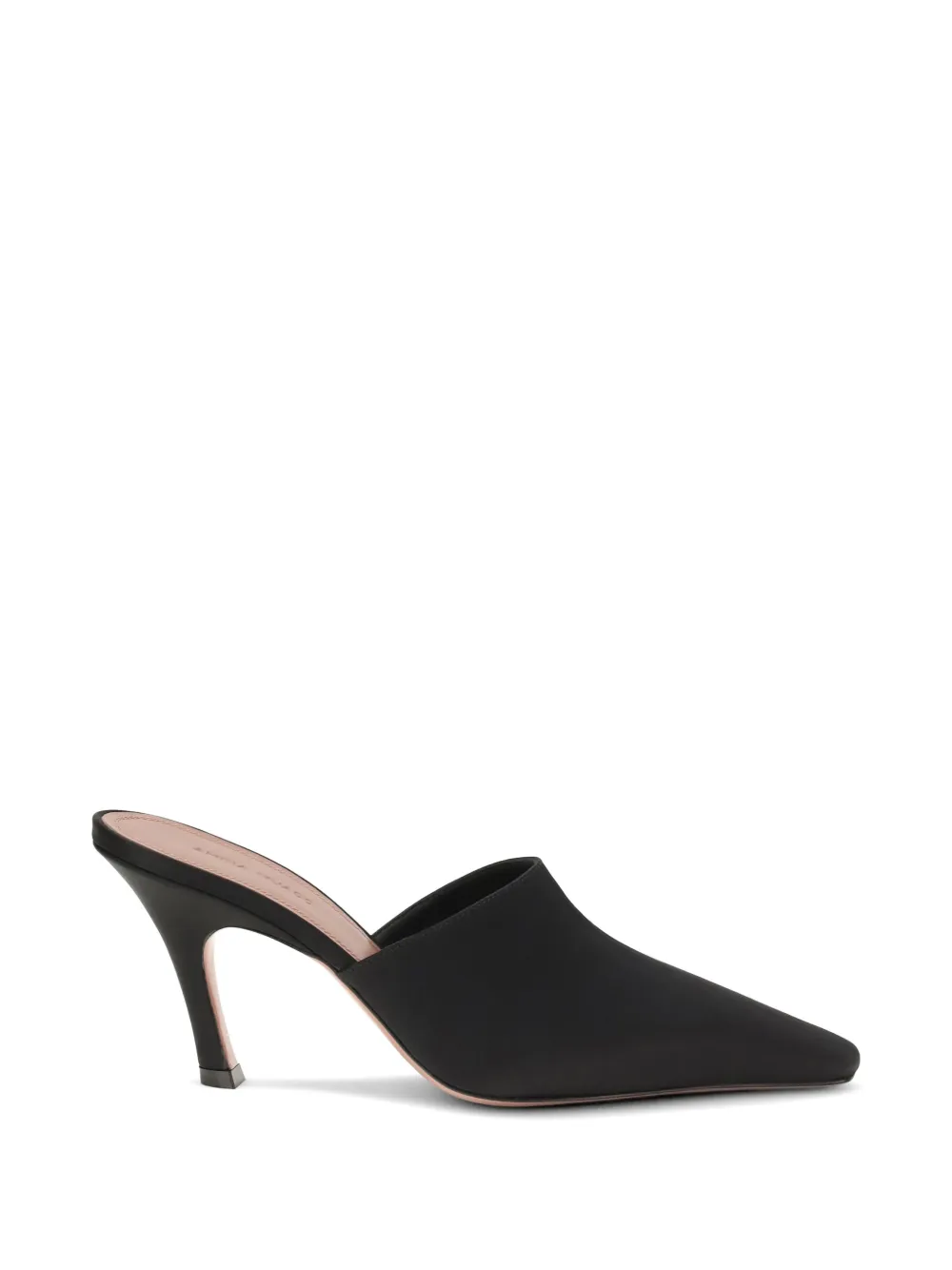 Amina Muaddi Jamie pointed-toe mules Zwart