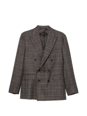 Emporio Armani ボタン ジャケット | ブラウン | FARFETCH JP