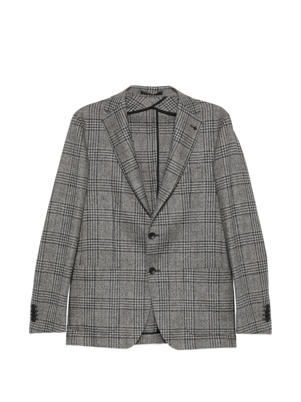 Tagliatore Prince of Wales check blazer - Toni neutri