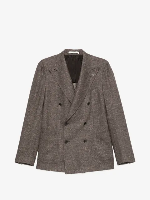 Tagliatore blazer croisé à carreaux
