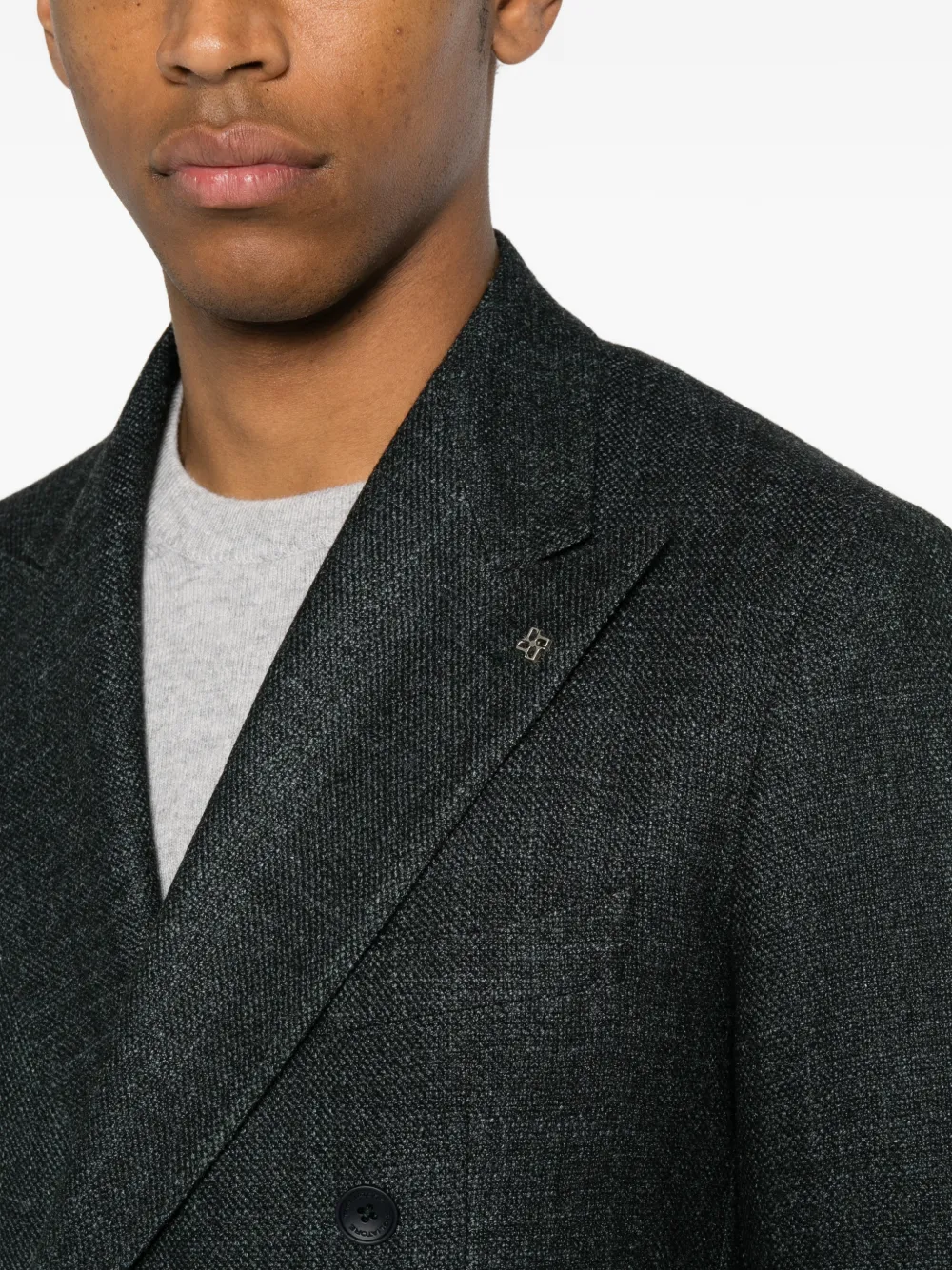 Tagliatore Blazer met dubbele rij knopen Blauw
