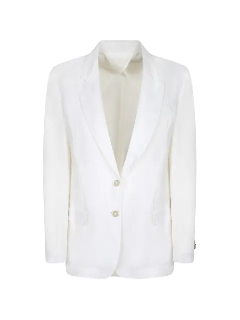 120% Lino single-breasted blazer