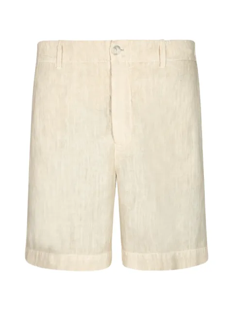 120% Lino elasticated-waistband shorts
