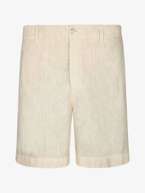 120% Lino short à taille élastiquée