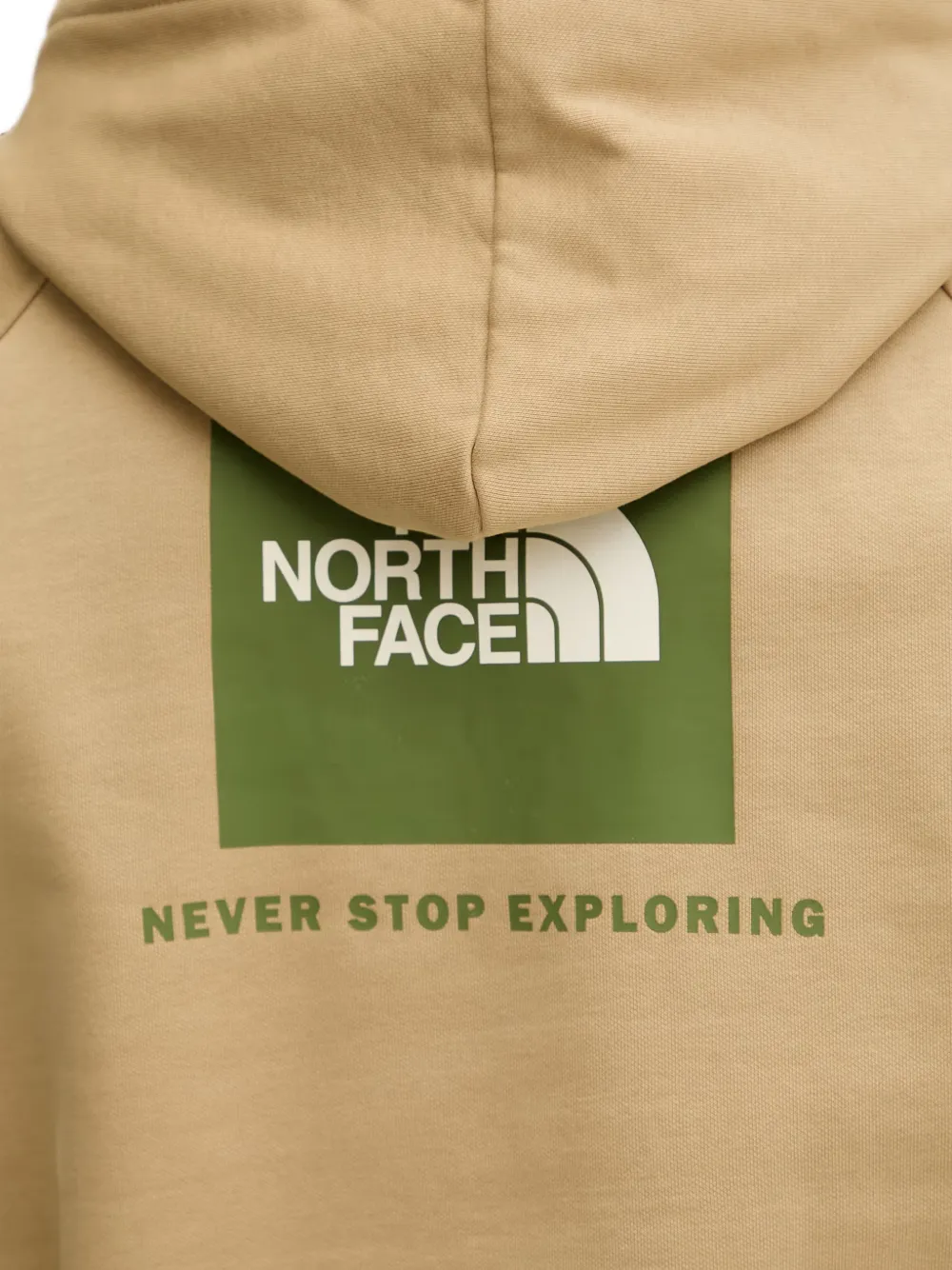 The North Face Raglan NSE Box hoodie Beige