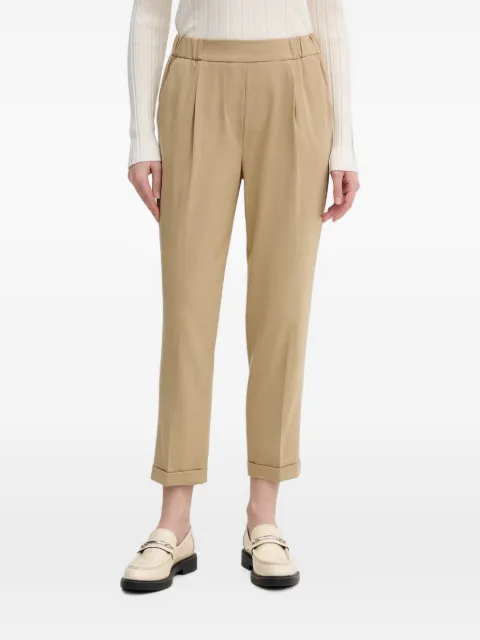 Benetton pleated turn-up trousers