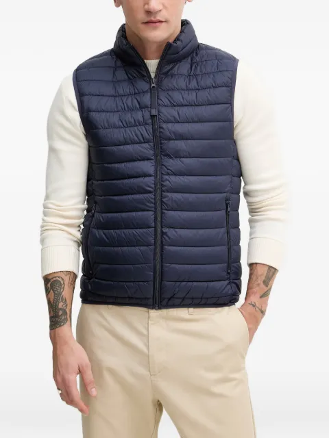 Benetton quilted high-neck jacket
