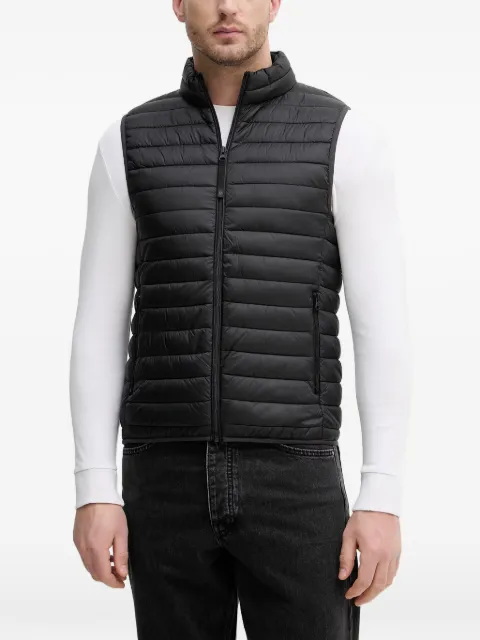 Benetton chaleco capitonado con cuello de tortuga
