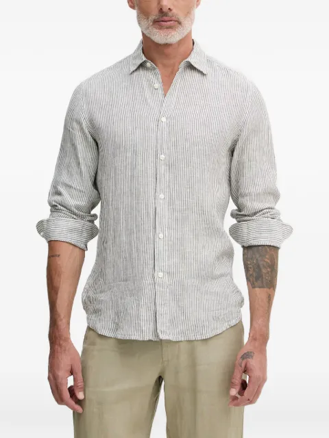 Benetton striped long-sleeve shirt