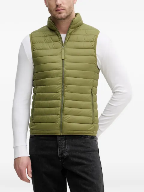 Benetton gilet matelassé à col montant
