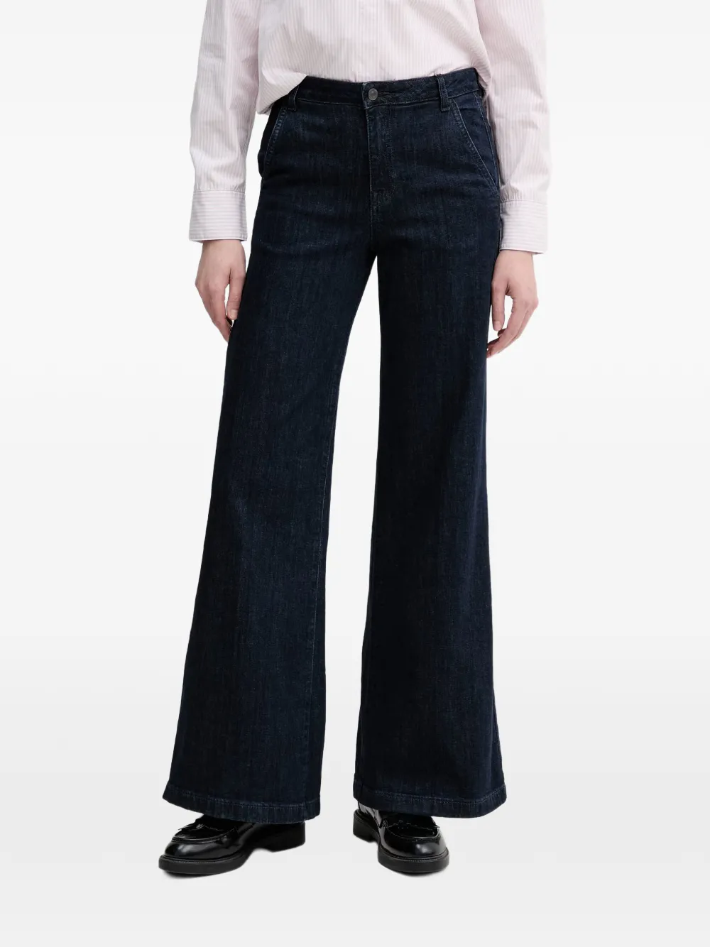 Benetton wide-leg jeans - Blu