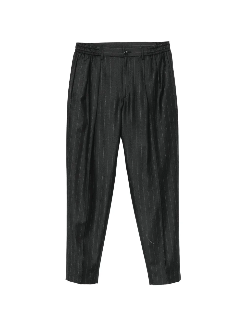Tagliatore Broek met krijtstreep Grijs