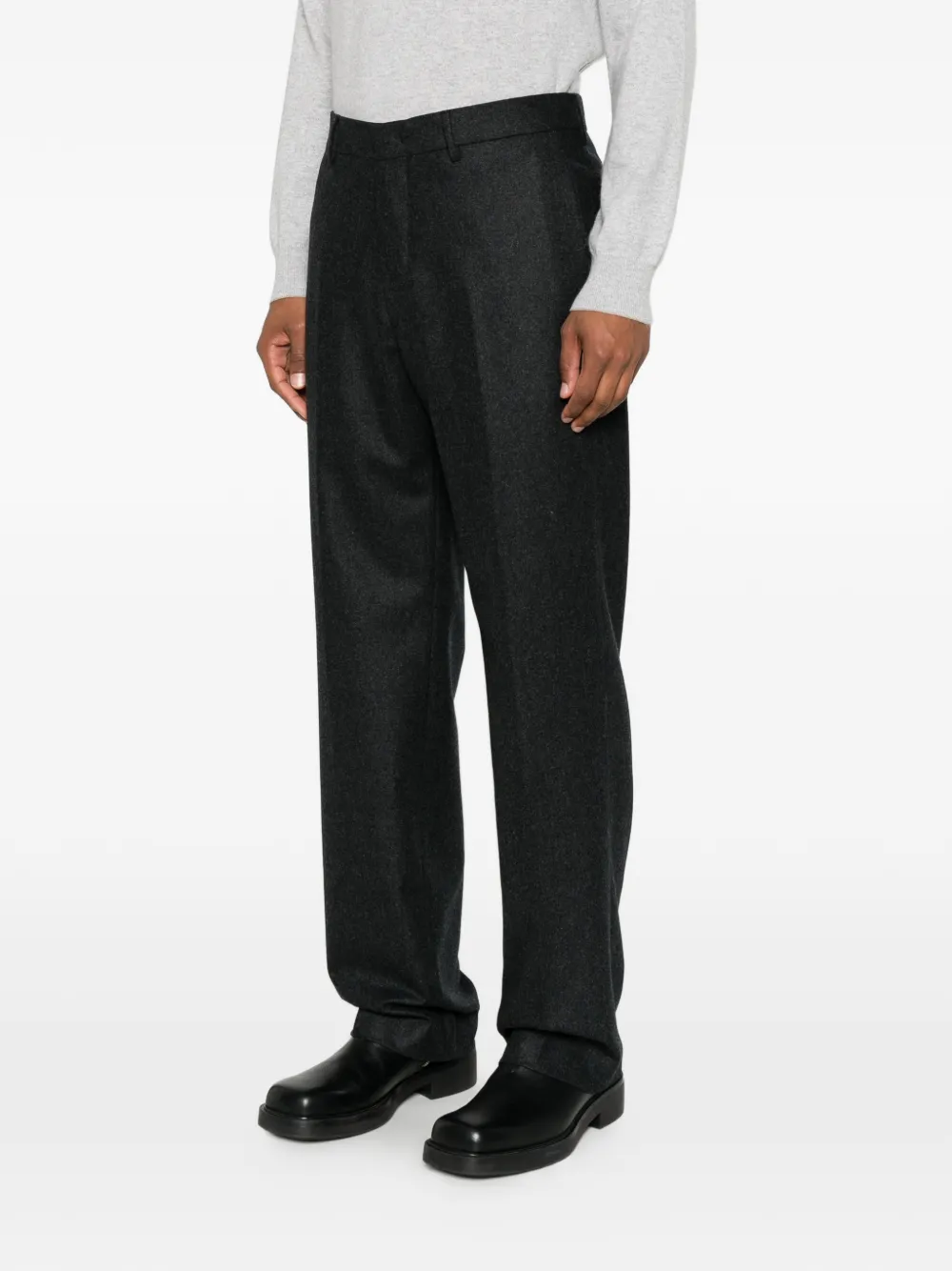Tagliatore Geplooide pantalon Grijs