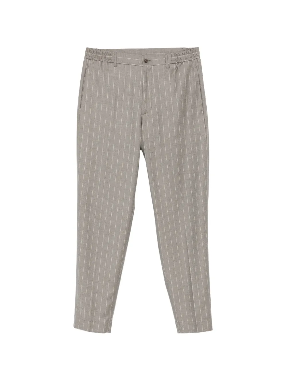 Tagliatore Broek met krijtstreep Grijs