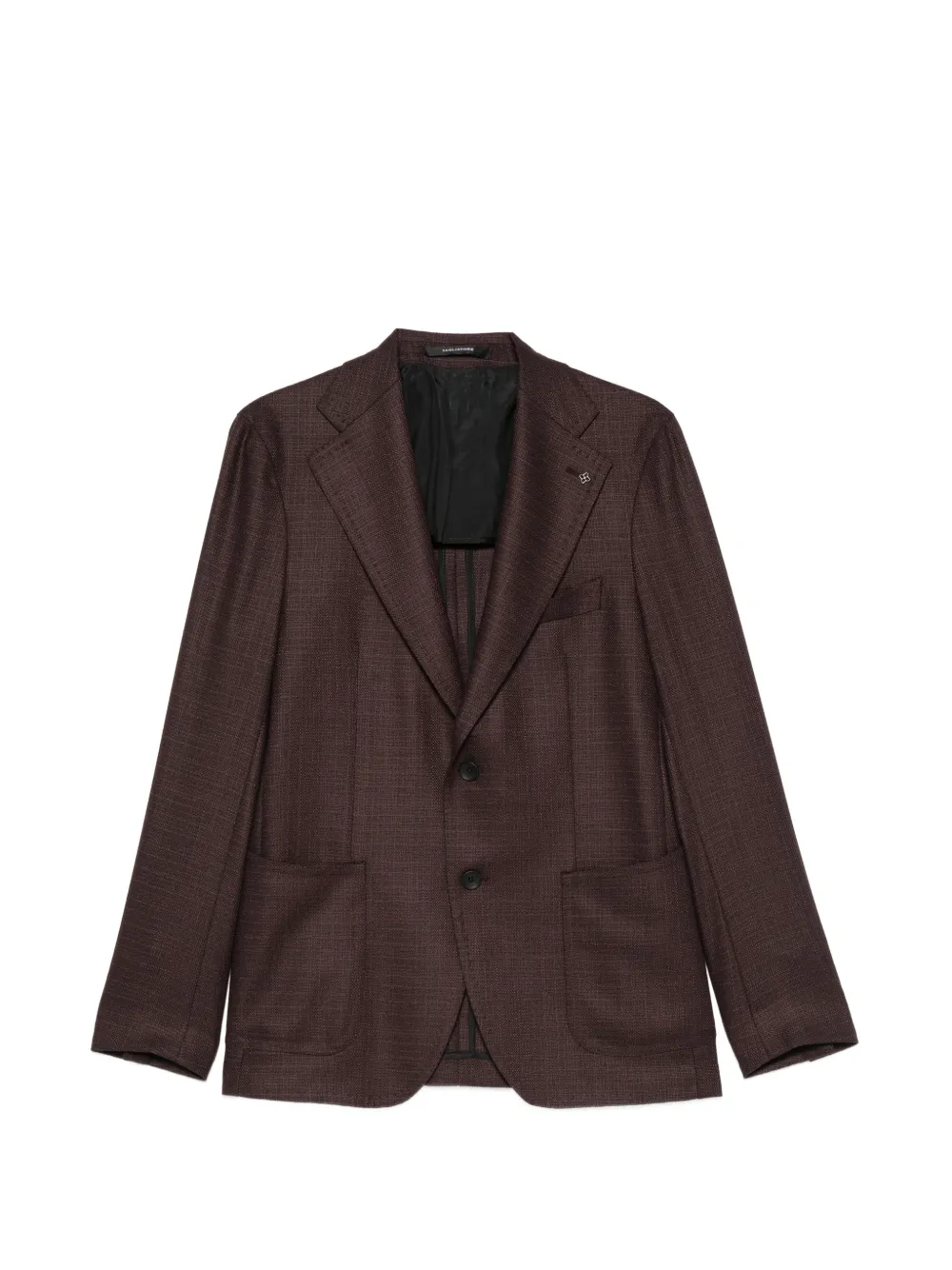 Tagliatore Blazer monopetto con revers a lancia - Rosso