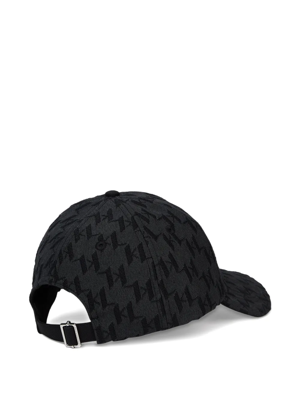 Karl Lagerfeld Pet met monogram-jacquard Zwart