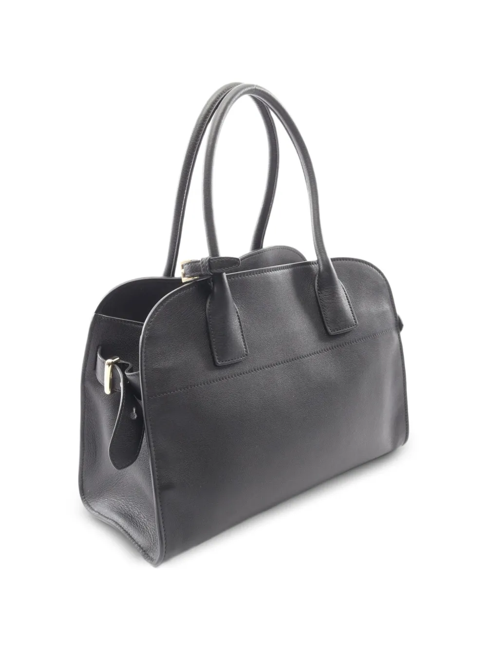  Prada Pre-owned Sac Cabas Soft Glain - Noir 