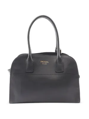The Row Pre-Owned Margaux Leather Tote Bag | Black | FARFETCH