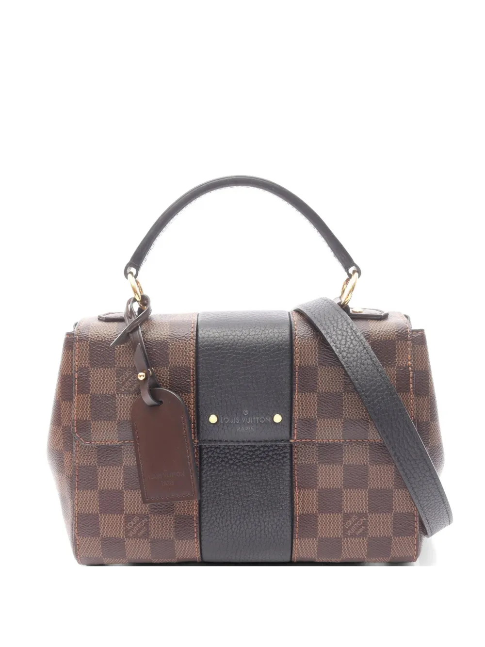 Louis Vuitton Pre-Owned 2018 Bond Street BB Damier Ebene handbag - Marrone
