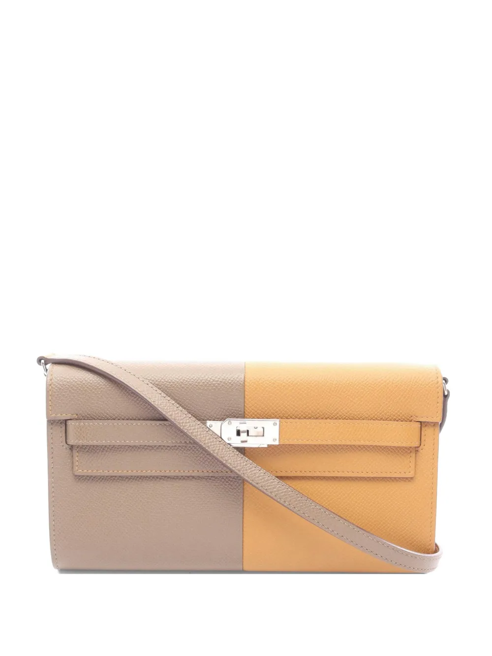 Hermès Pre-Owned 2021 Kelly To Go Kazak wallet - Marrone