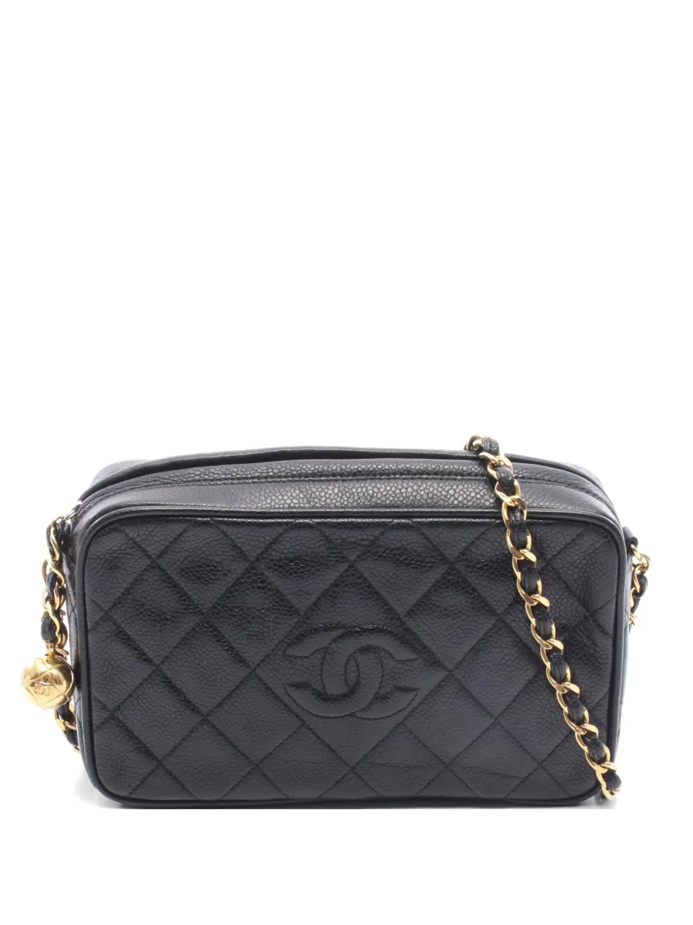 CHANEL Pre-Owned 1991-1994 Coco ball mini shoulder bag - Nero