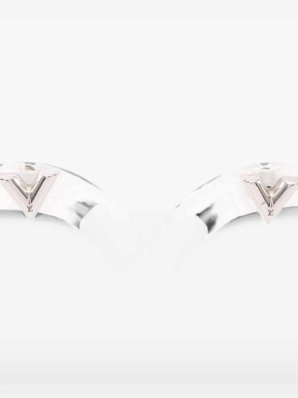 Louis Vuitton Pre-Owned 2022 Essential V earrings - Argento