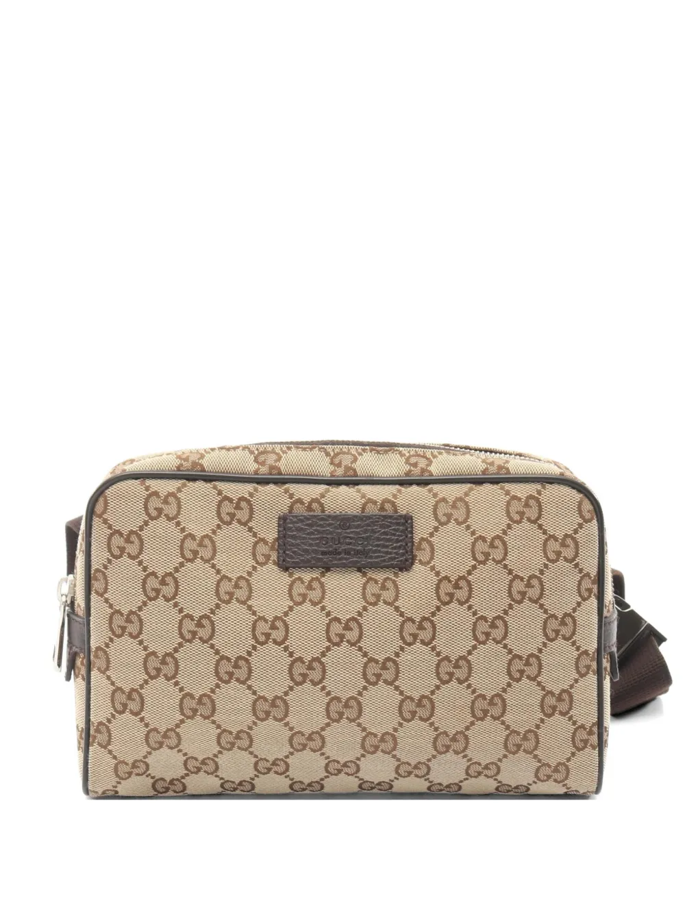 Gucci Pre-Owned 2010s GG canvas belt bag - Marrone