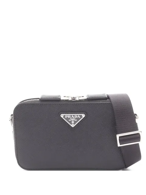 Prada Pre-Owned 2020s Brique Saffiano shoulder bag