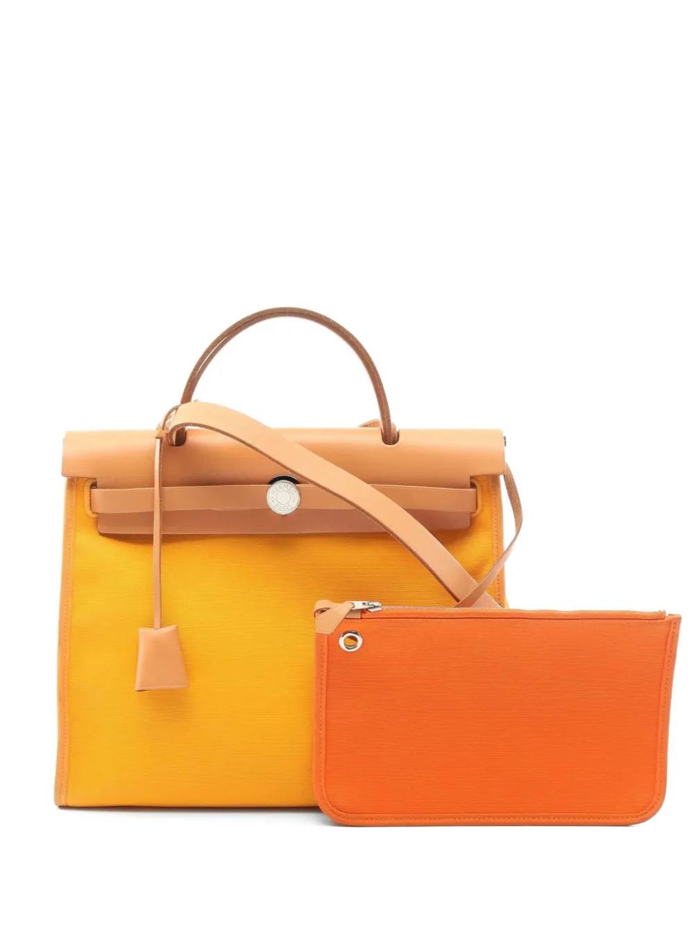 Hermès Pre-Owned 2012 Herbag PM handbag - Giallo