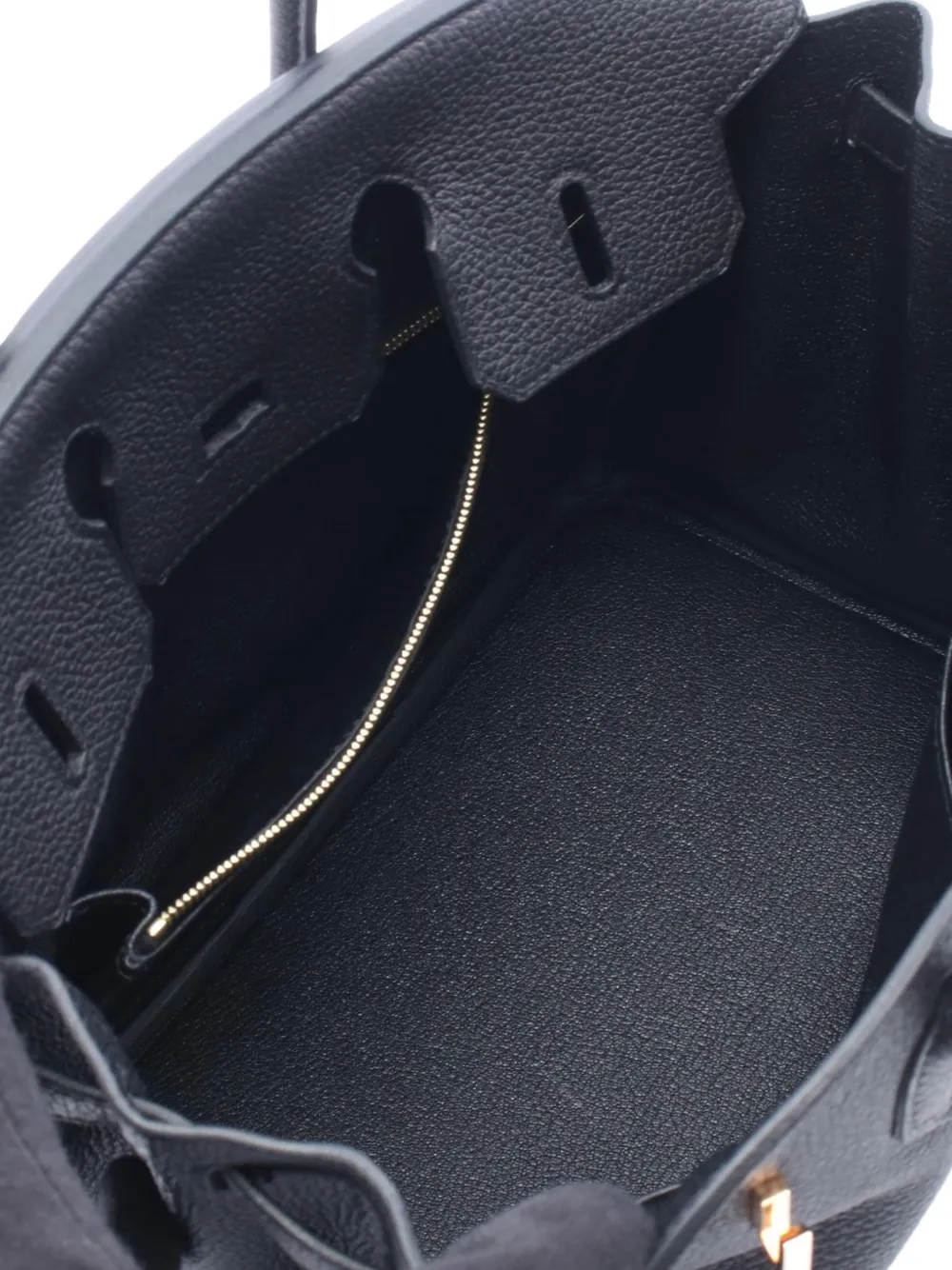 Hermès Pre-owned 2022 Birkin 25 Tote Bag in Black, view 3