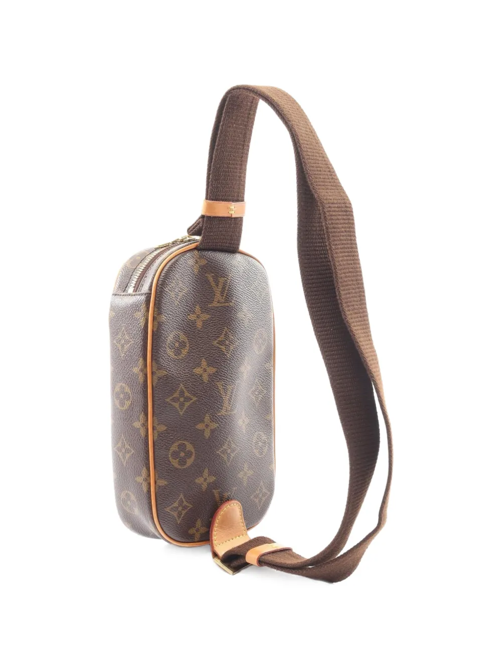 Louis Vuitton Pre-owned 2005 Pochette Ganju Monogram Messenger Bag in Brown, view 2