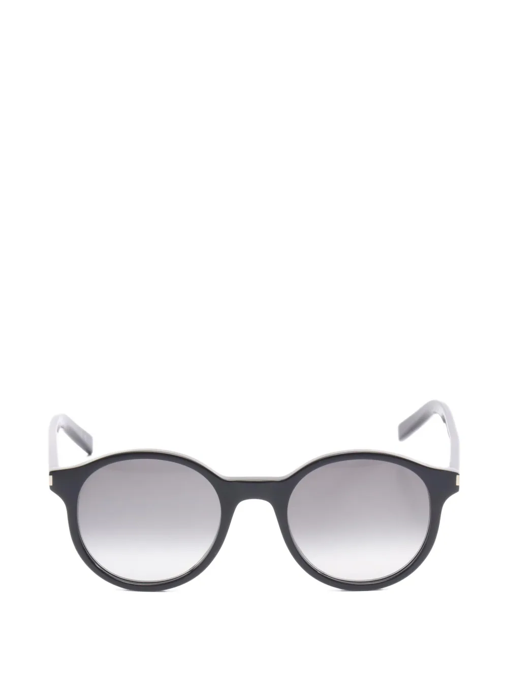 Saint Laurent Pre-Owned Round sunglasses - Schwarz