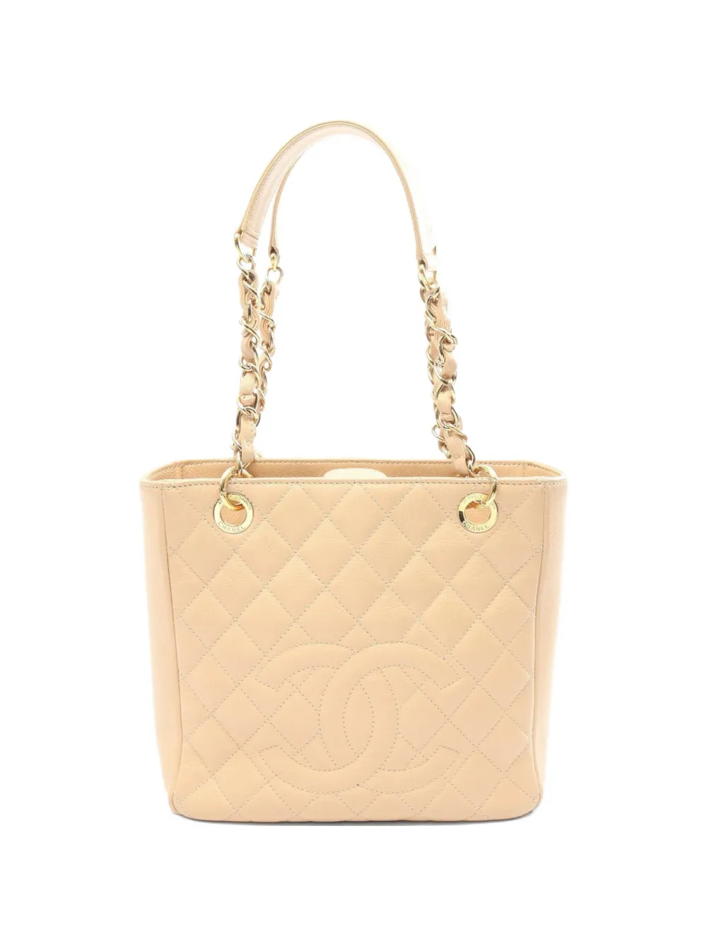 CHANEL Pre-Owned 2010s PST matelasse tote bag - Toni neutri