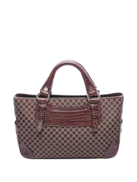 Celine Pre-Owned 2000s Boogie Macadam tote bag