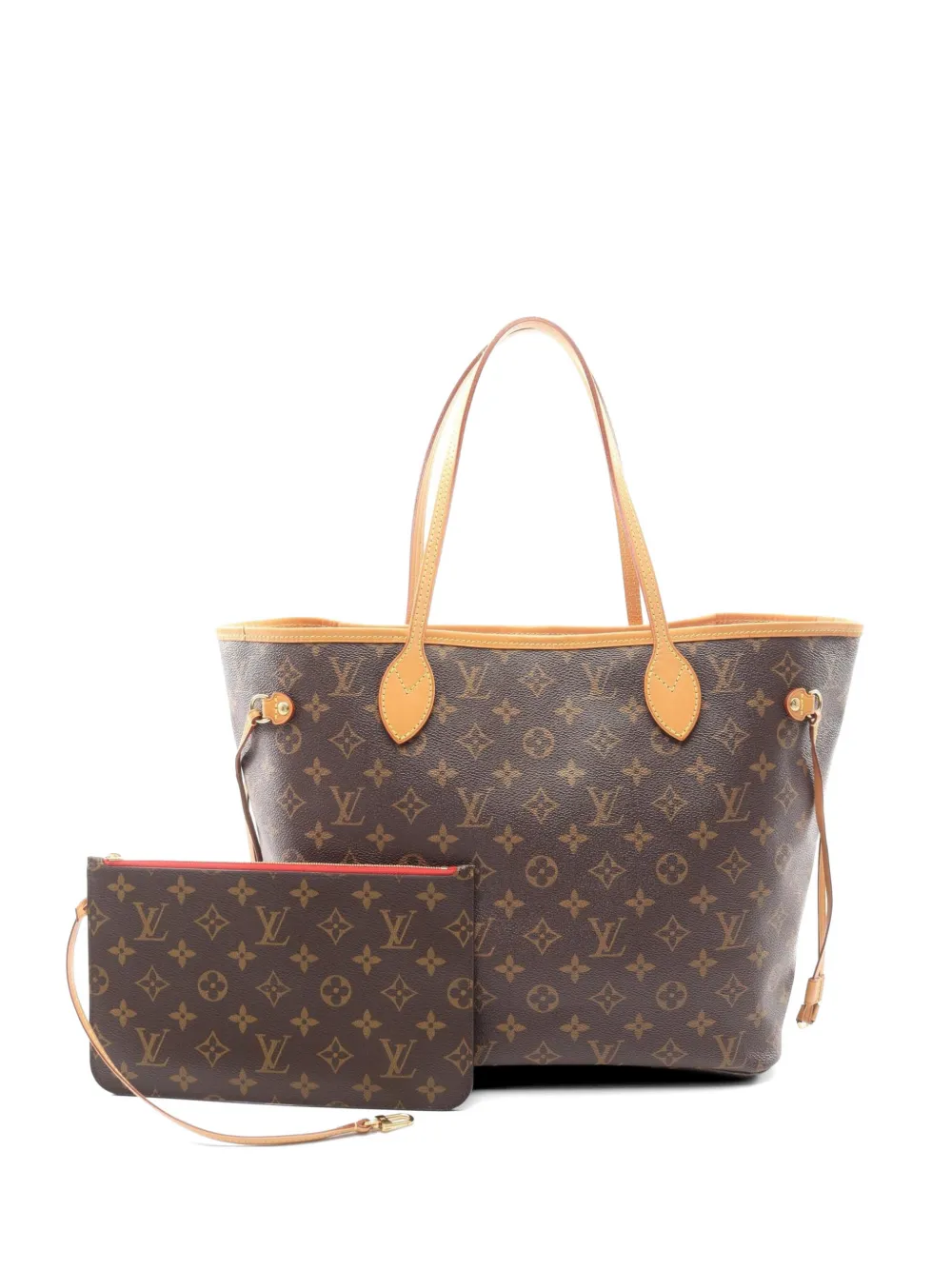 Louis Vuitton Pre-Owned 2015 MM Neverfull monogram-pattern tote bag - Marrone