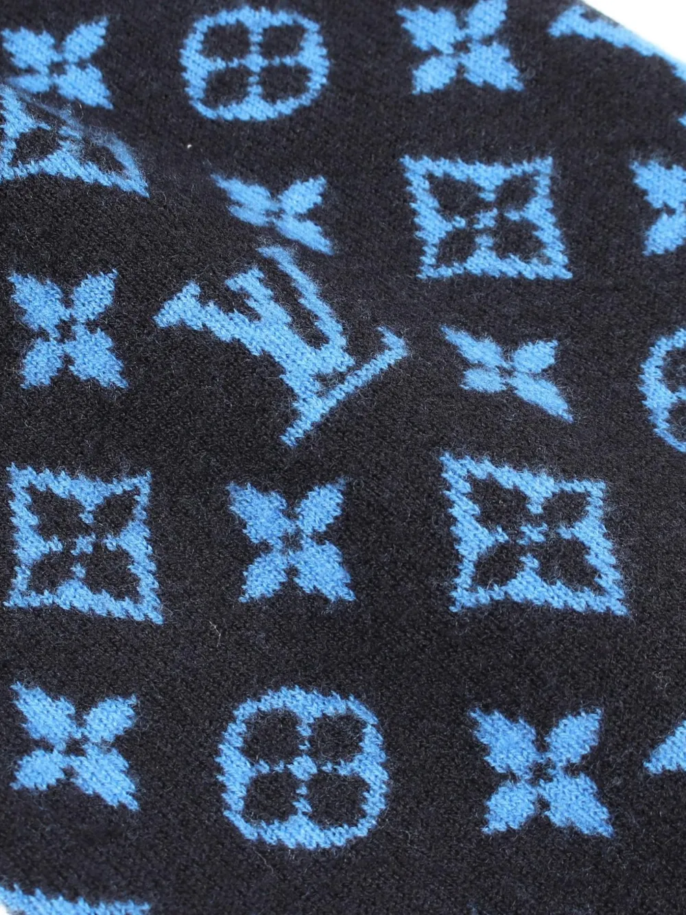 Louis Vuitton Pre-Owned 2010s trui met monogram Zwart