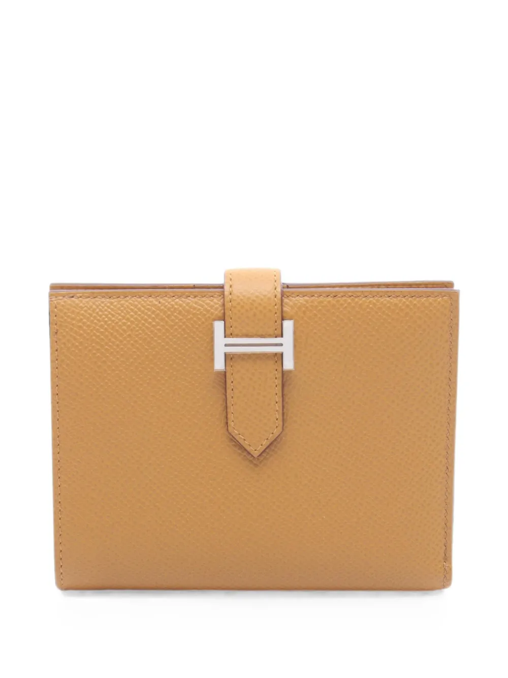 Hermès Pre-Owned 2024 Bearn Compact bi-fold wallet - Toni neutri