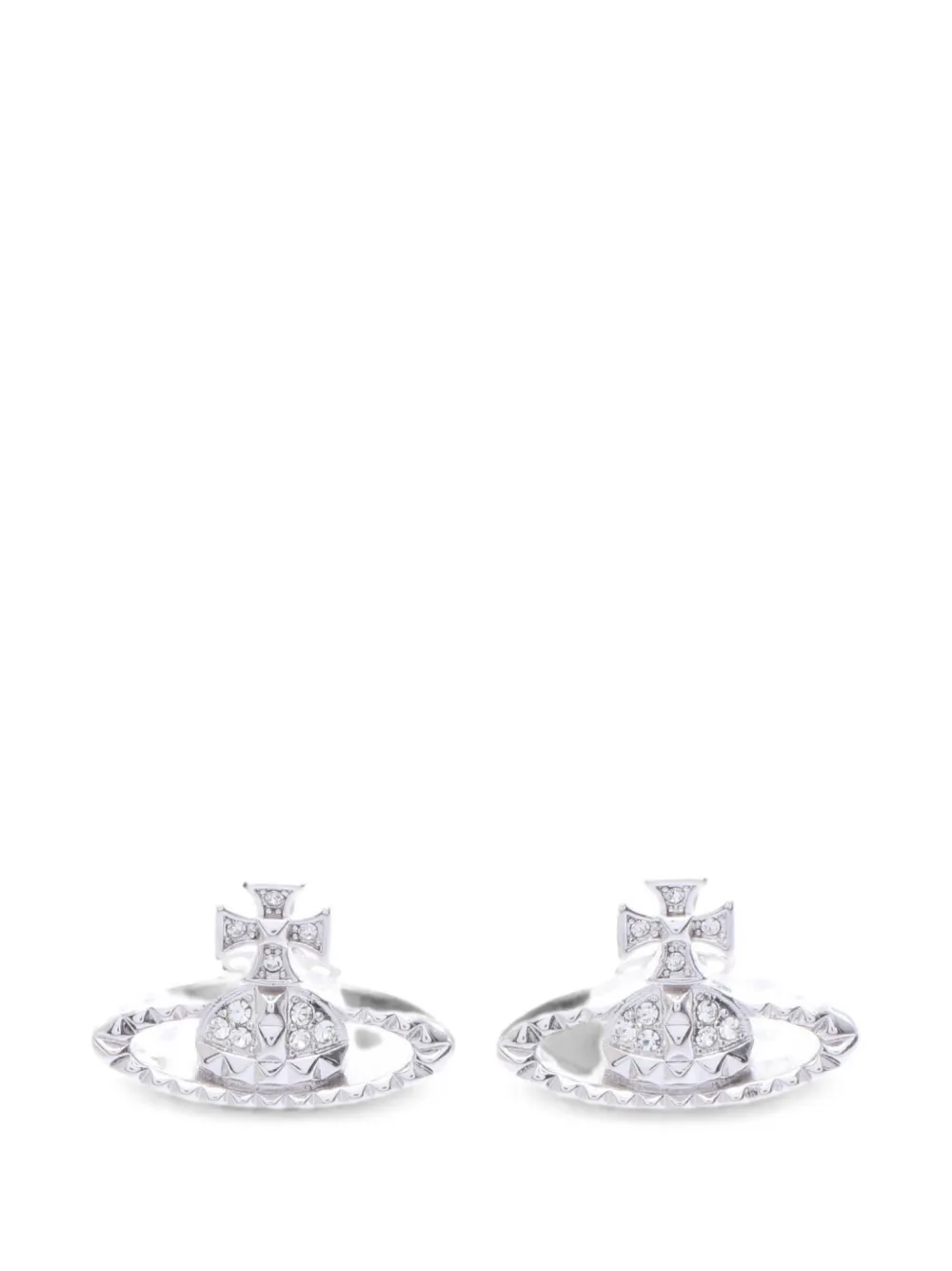 Vivienne Westwood Pre-Owned Mayfair Bas Relief earrings - Argento