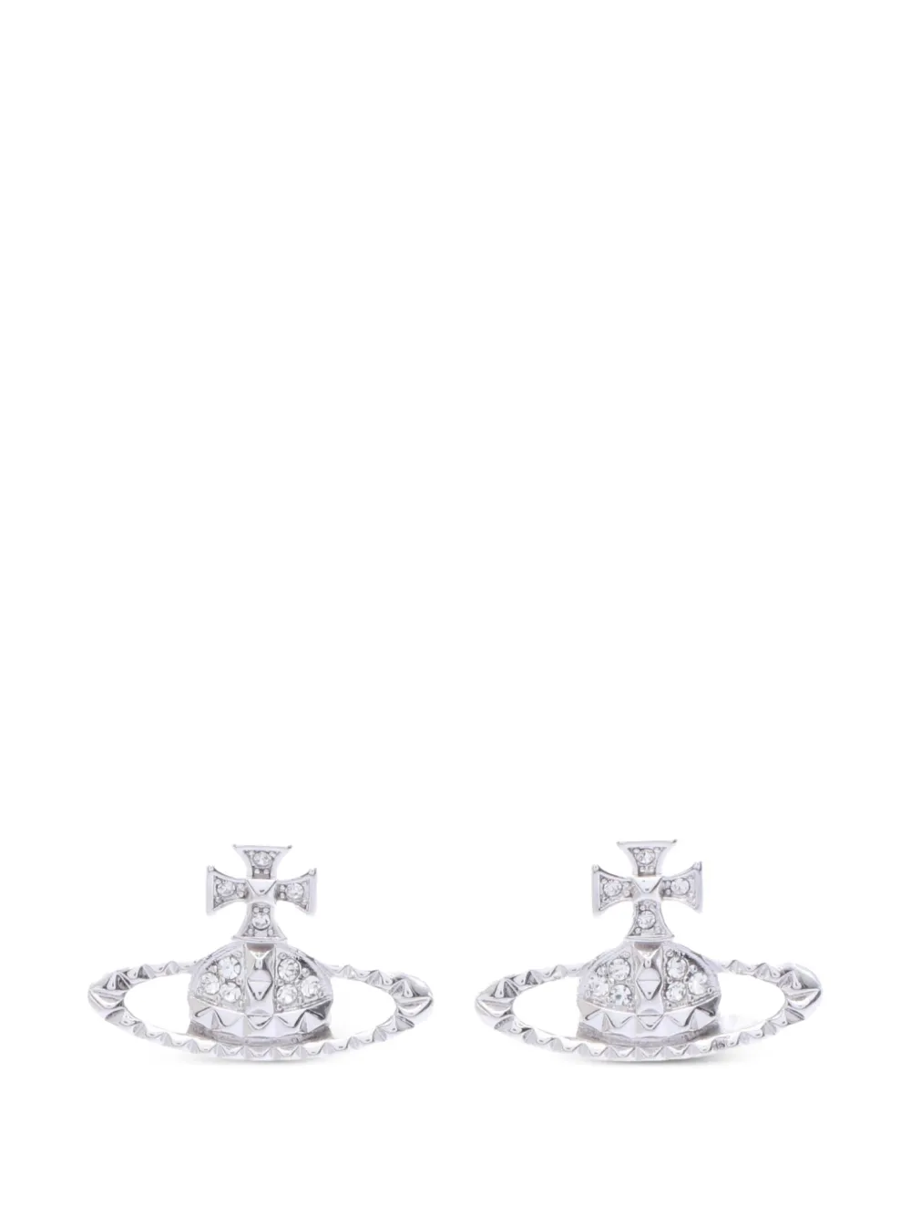 Vivienne Westwood Pre-Owned Mayfair Bas Relief earrings - Argento