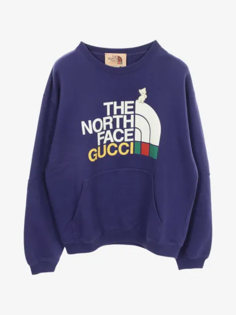 Gucci Pre-Owned suéter con logo estampado en colaboración con The North Face