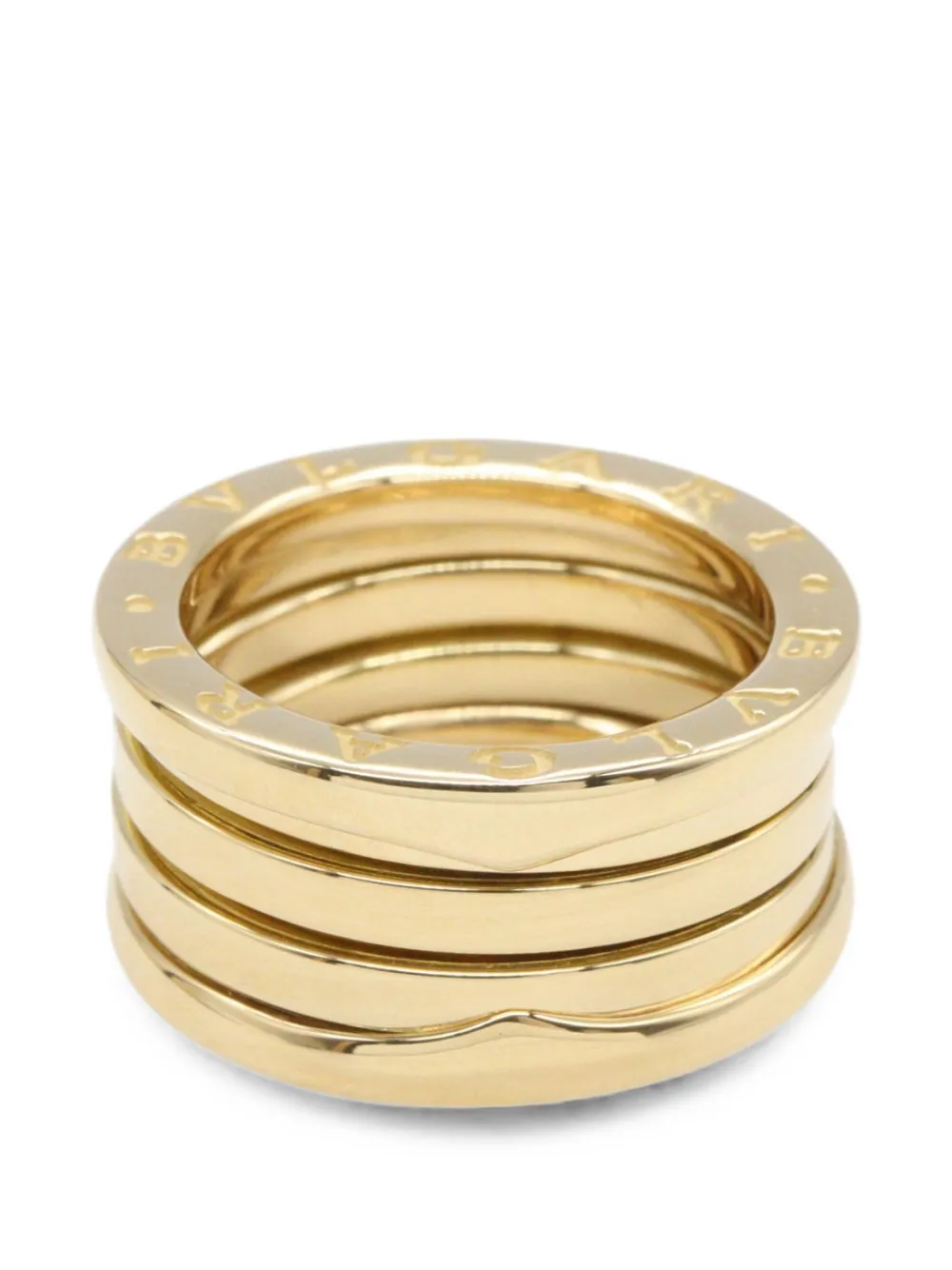 Bvlgari Pre-Owned 2010s B-zero1 ring - Gold