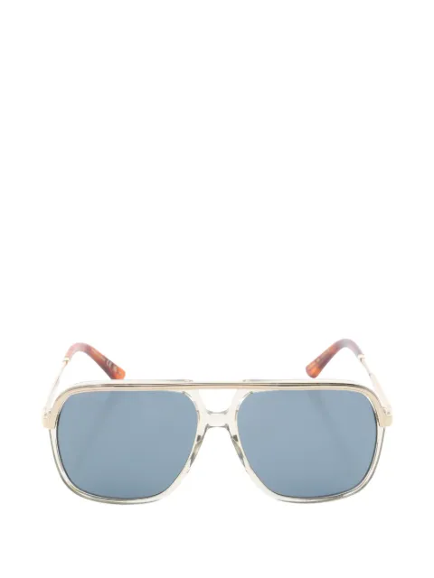 Gucci Pre-Owned pilot frame sunglasses