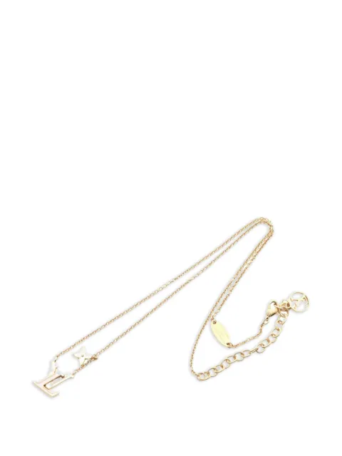 Louis Vuitton Pre-Owned 2025 logo-detail necklace