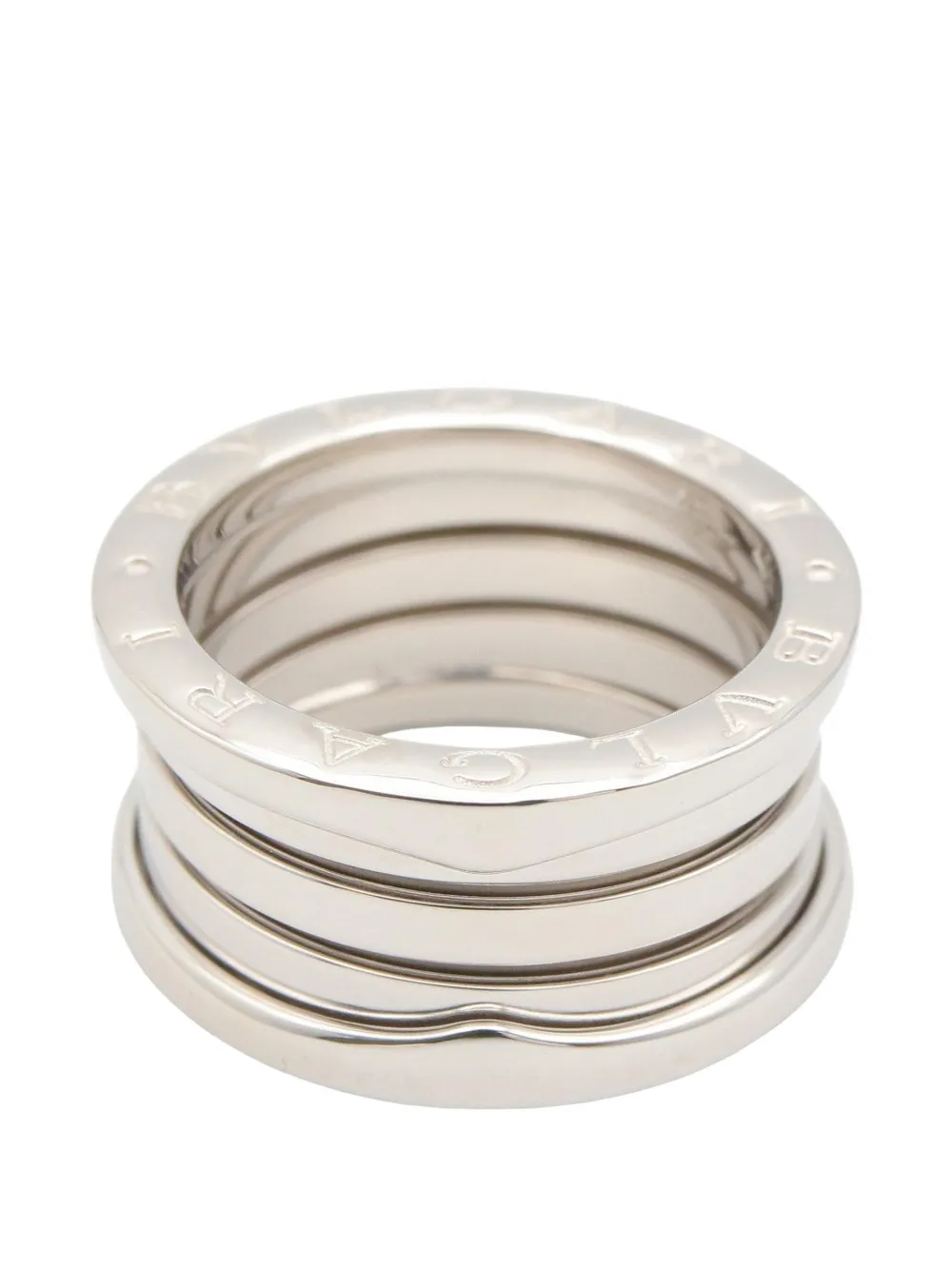 Bvlgari Pre-Owned 2010s B-zero1 4-band ring - Argento
