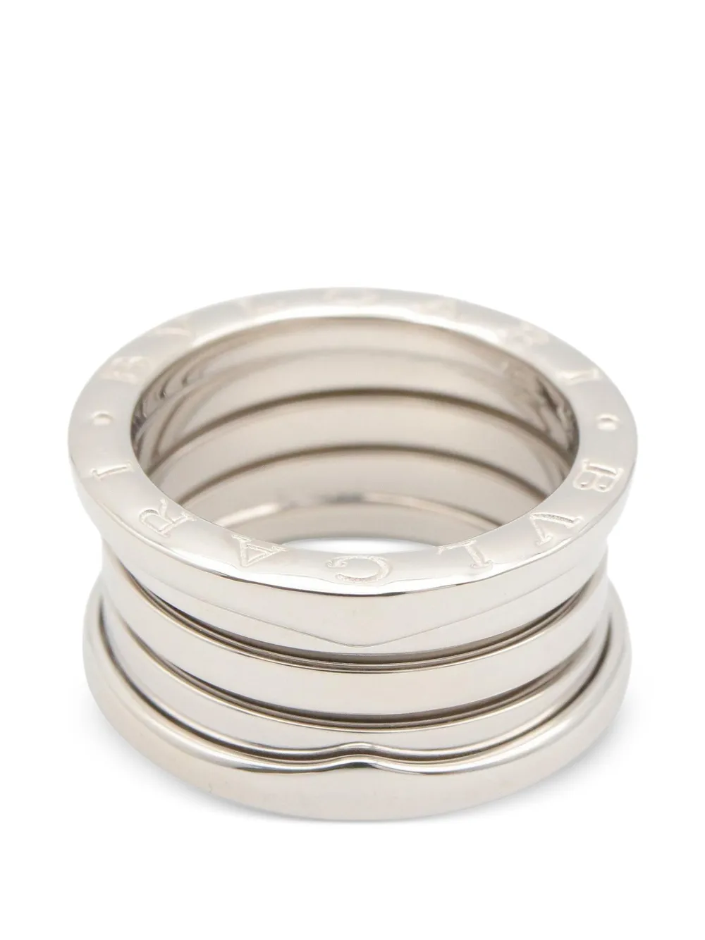 Bvlgari Pre-Owned 2010s B-zero1 4-band ring - Argento