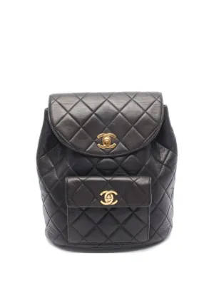 CHANEL Pre-Owned 1991-1994 キルティング ハンドバッグ | ブラック