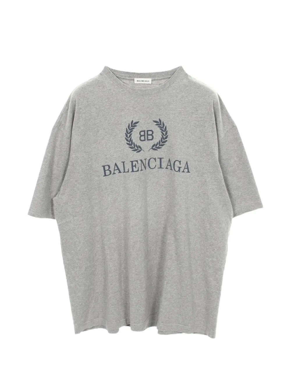 Balenciaga Pre-Owned logo-print short-sleeve T-shirt - Grau