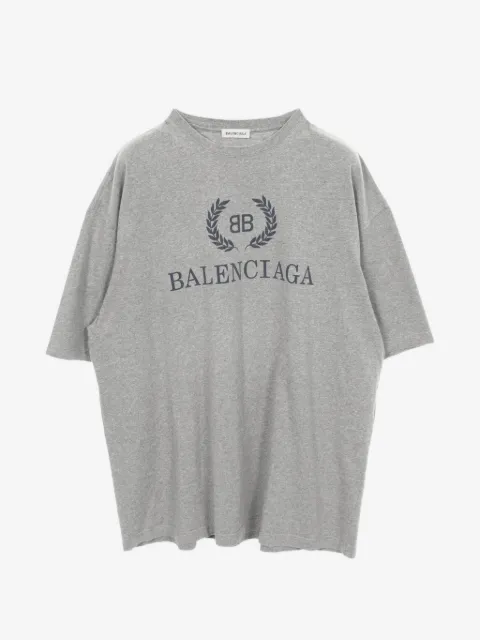 Balenciaga Pre-Owned logo-print short-sleeve T-shirt